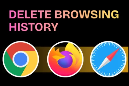Delete browsing history